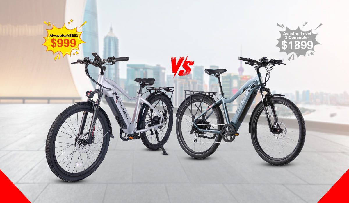 Cemotobike AEB52 vs Aventon Level 2 Commuter Ebike: Which is Better? - CEMOTOBIKE