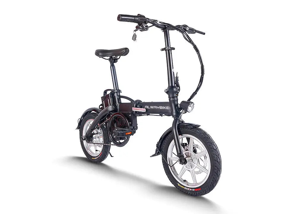 Alwaybike B08D | 14" Folding Electric Bike for Adults ALWAYBIKE
