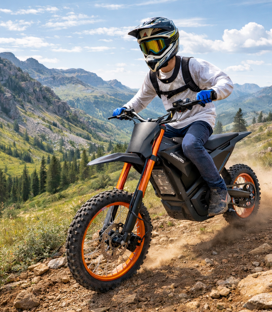 CEMOTO D03 | Off-Road Electric Dirt Bike for Teens & Adults cemoto