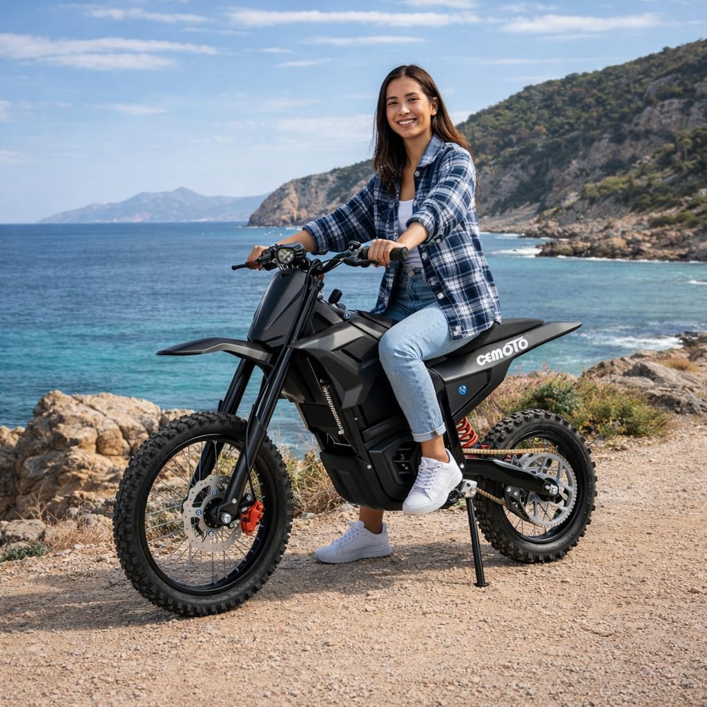 Compact, lighter, and easier for first-time off-road riders.