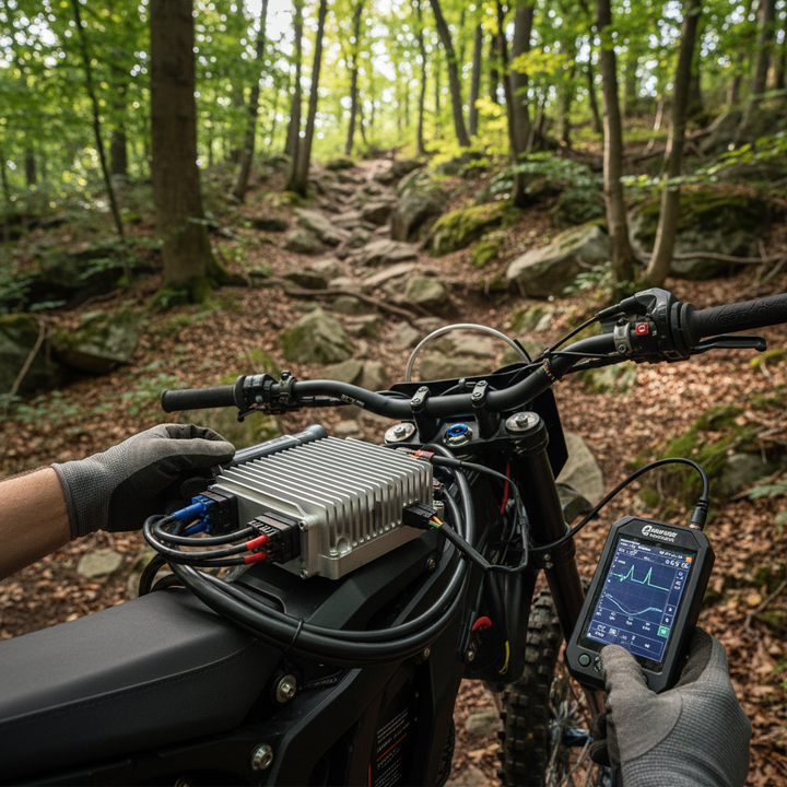 How to Tune Your 6000W E-Moto Controller for Technical Trail Riding cover