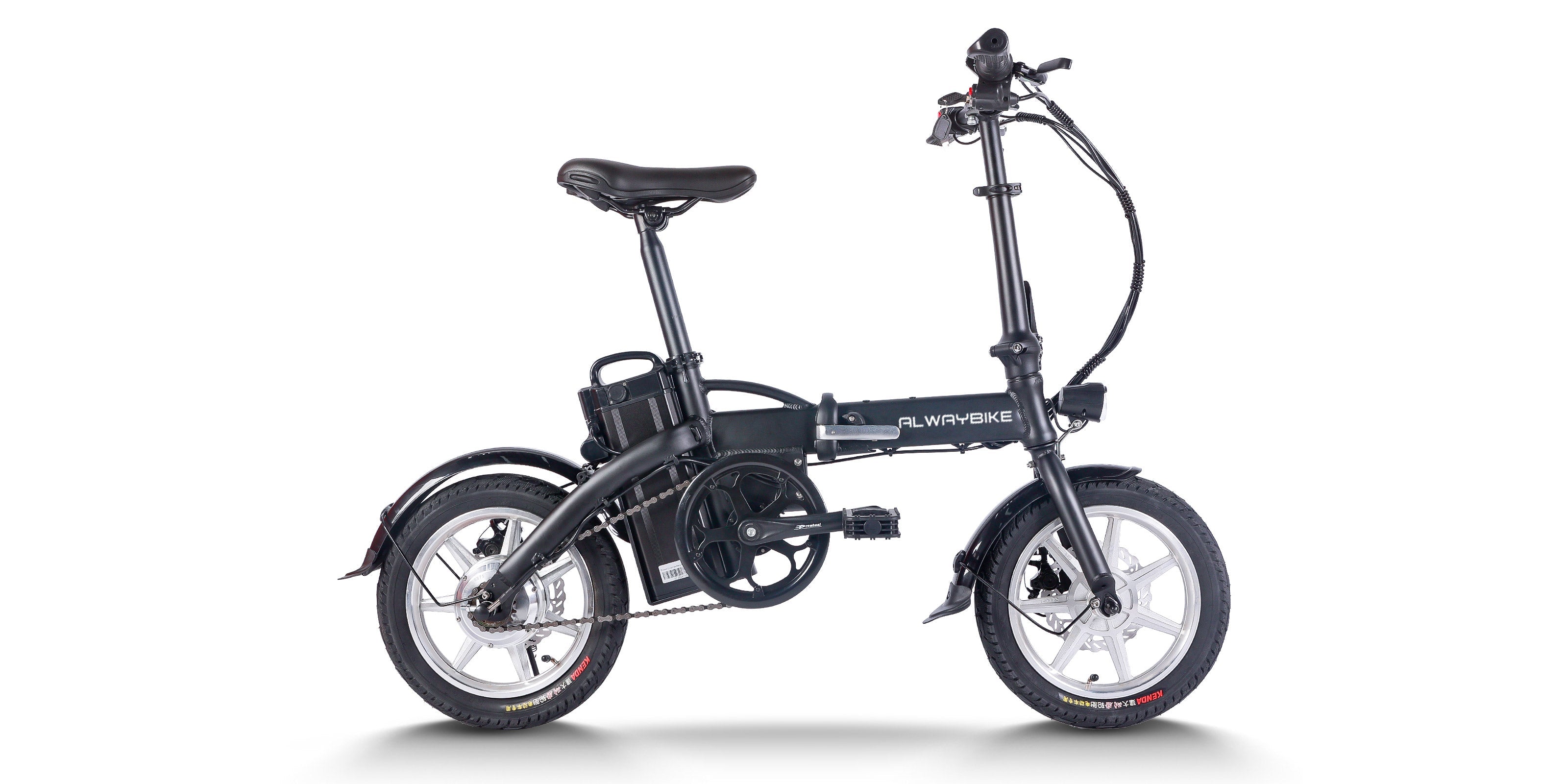 Alwaybike mini foldable electric bike AEB08D