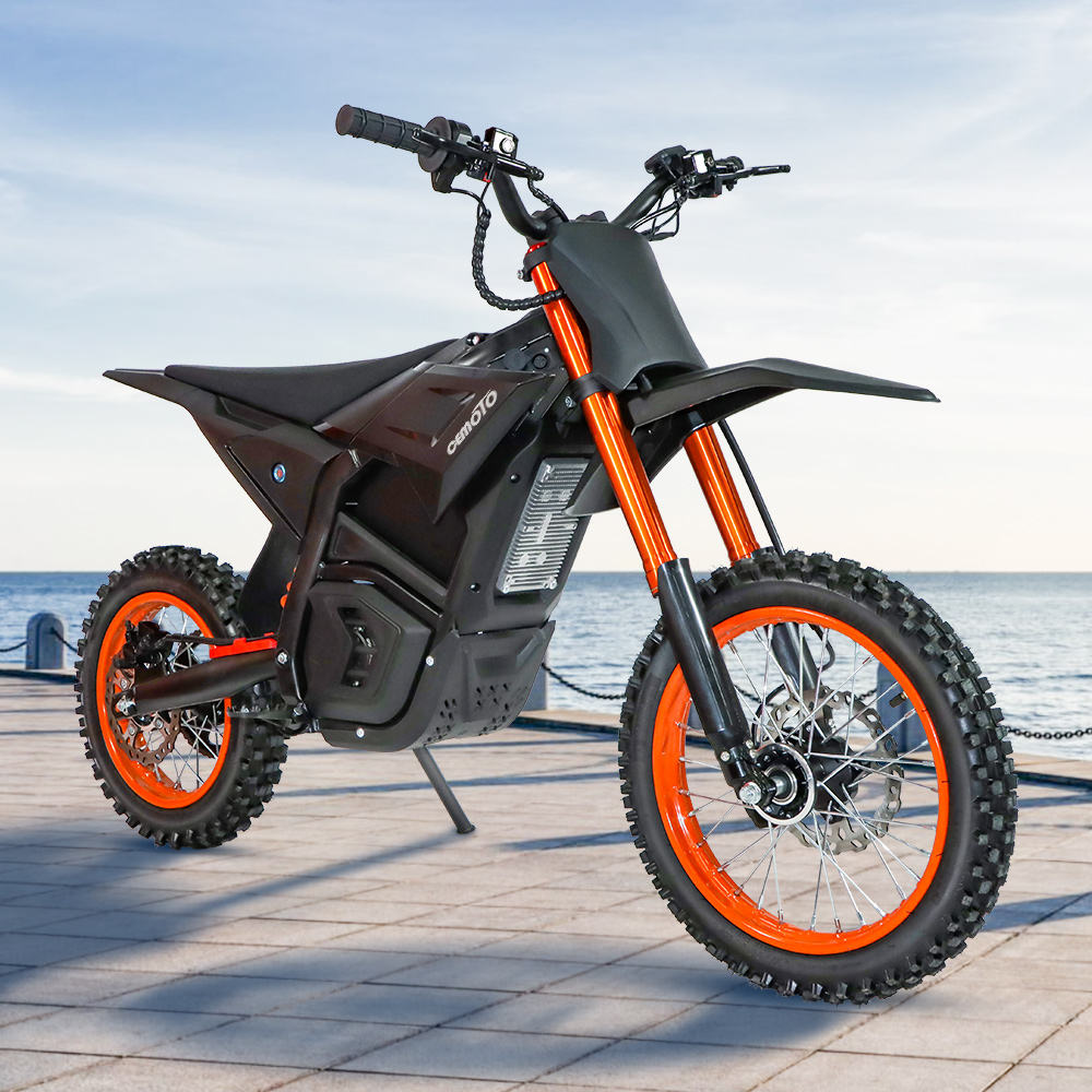 electric dirt bicycle MotoTec Venom 72v 12000w Bike White Maximum weight capacity of 140 lbs. Electric Dirt Bike Guide: Find