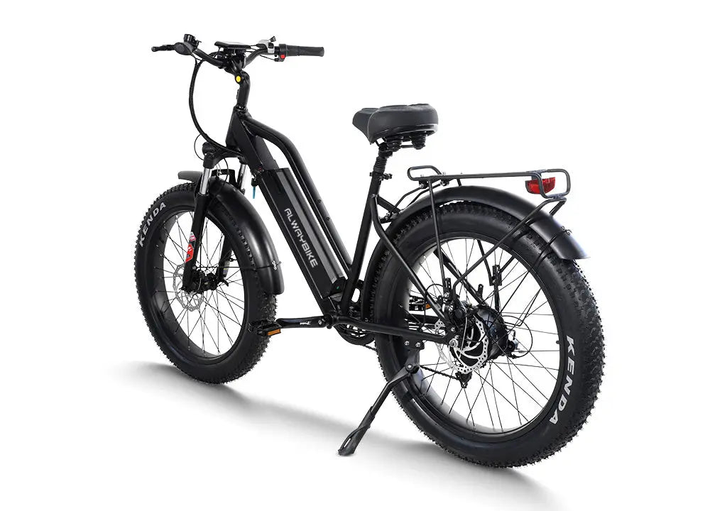 Editorial hero image introducing step-through electric bikes for adults and the checks that matter before purchase.