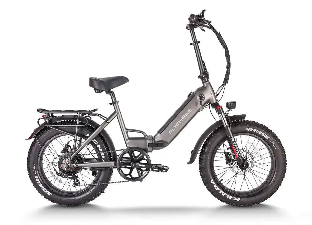 Cover image for an article about folding e-bike wheel size, compactness, and ride comfort.