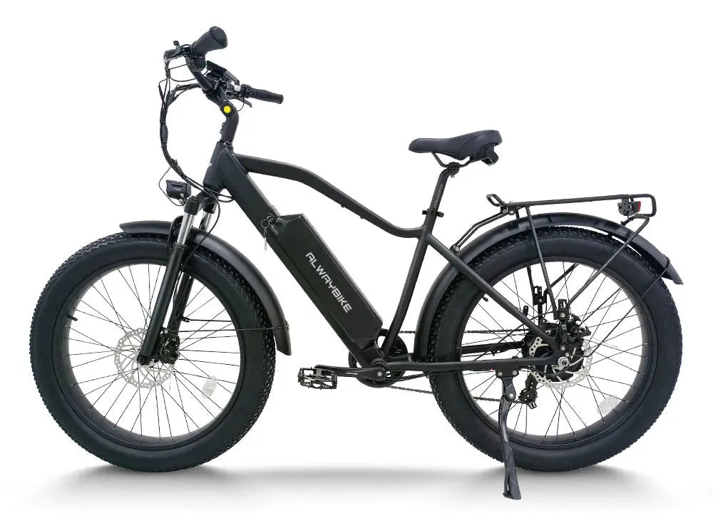 Cover image for an article about choosing e-bike tire width based on comfort, grip, rolling feel, fit, and storage tradeoffs.