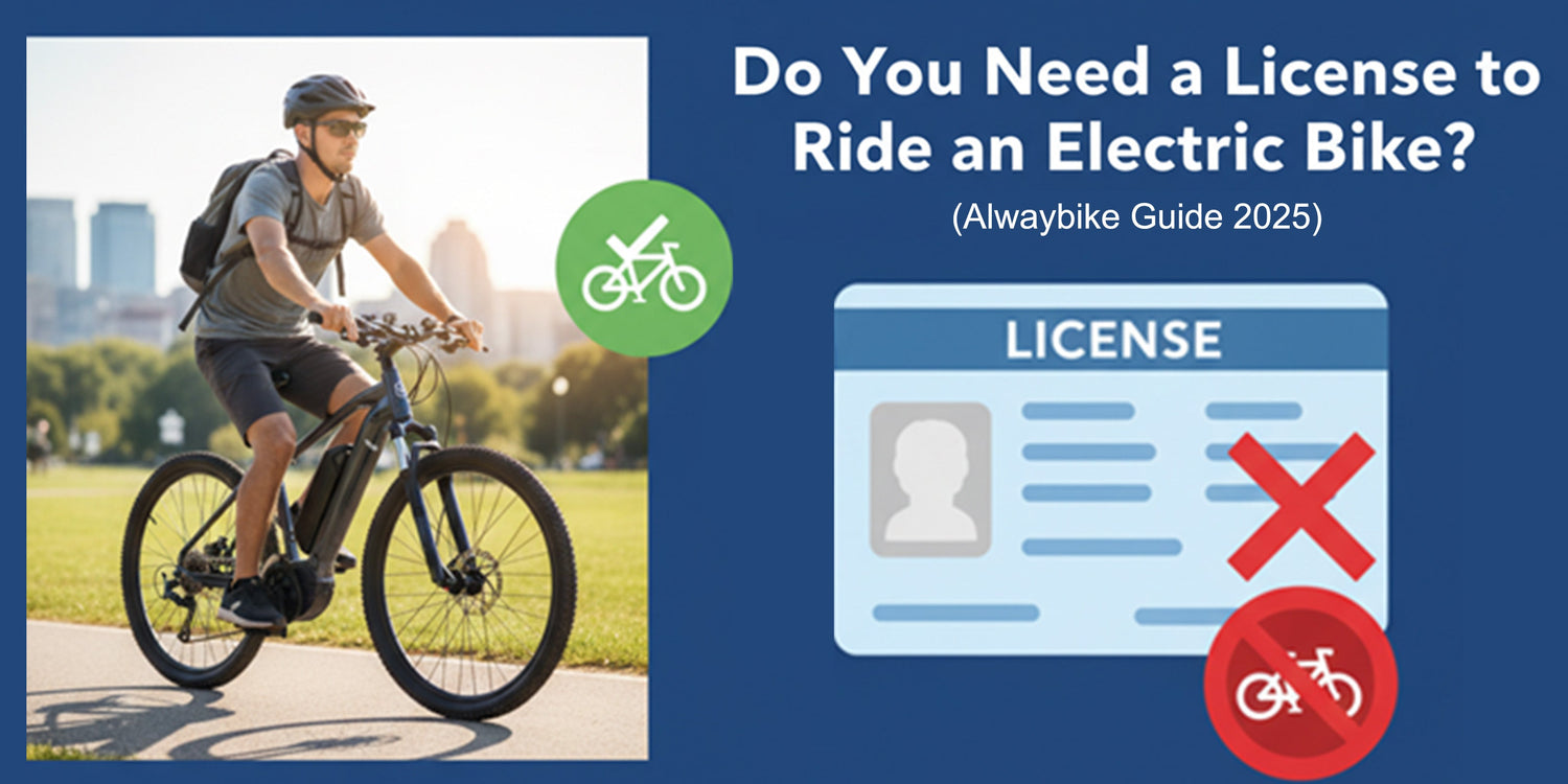 Do You Need a License to Ride an Electric Bike? (Alwaybike Guide 2025) - Cemotoride