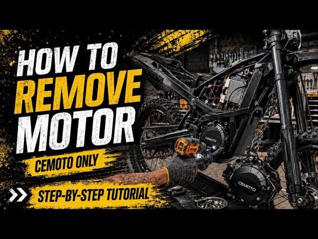 How to Install a CEMOTO Motor | Step-by-Step Tutorial
