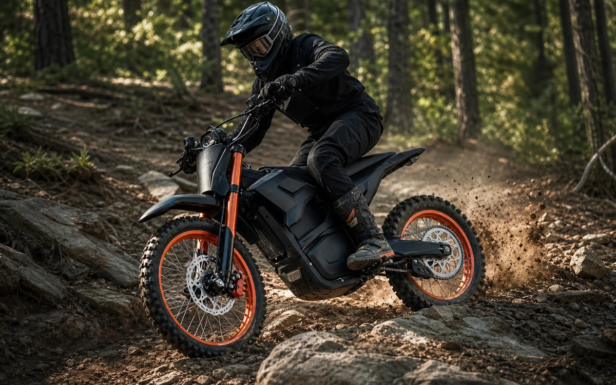 Stay composed when the terrain turns rough.