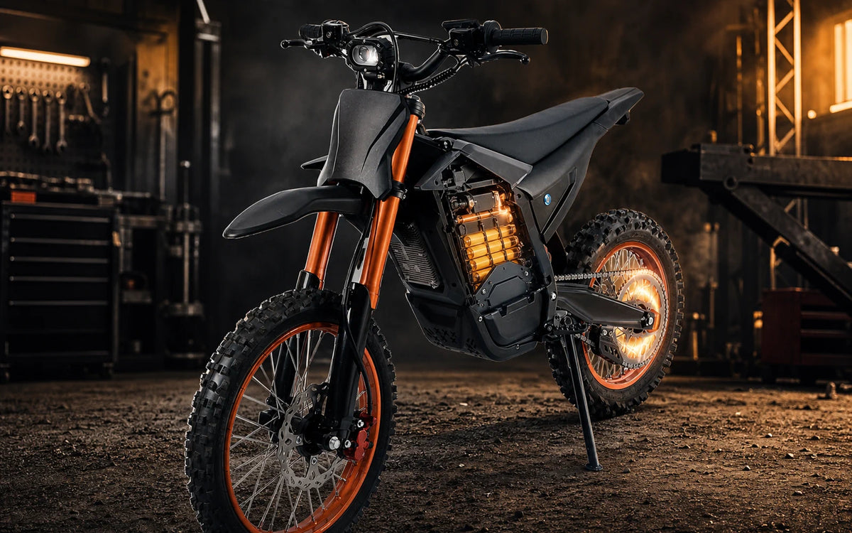 72V battery. 6000W peak output.