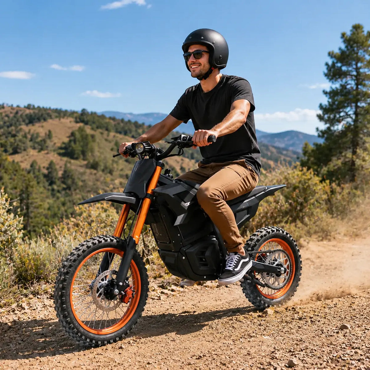 Agile and responsive, built for track-style riding.