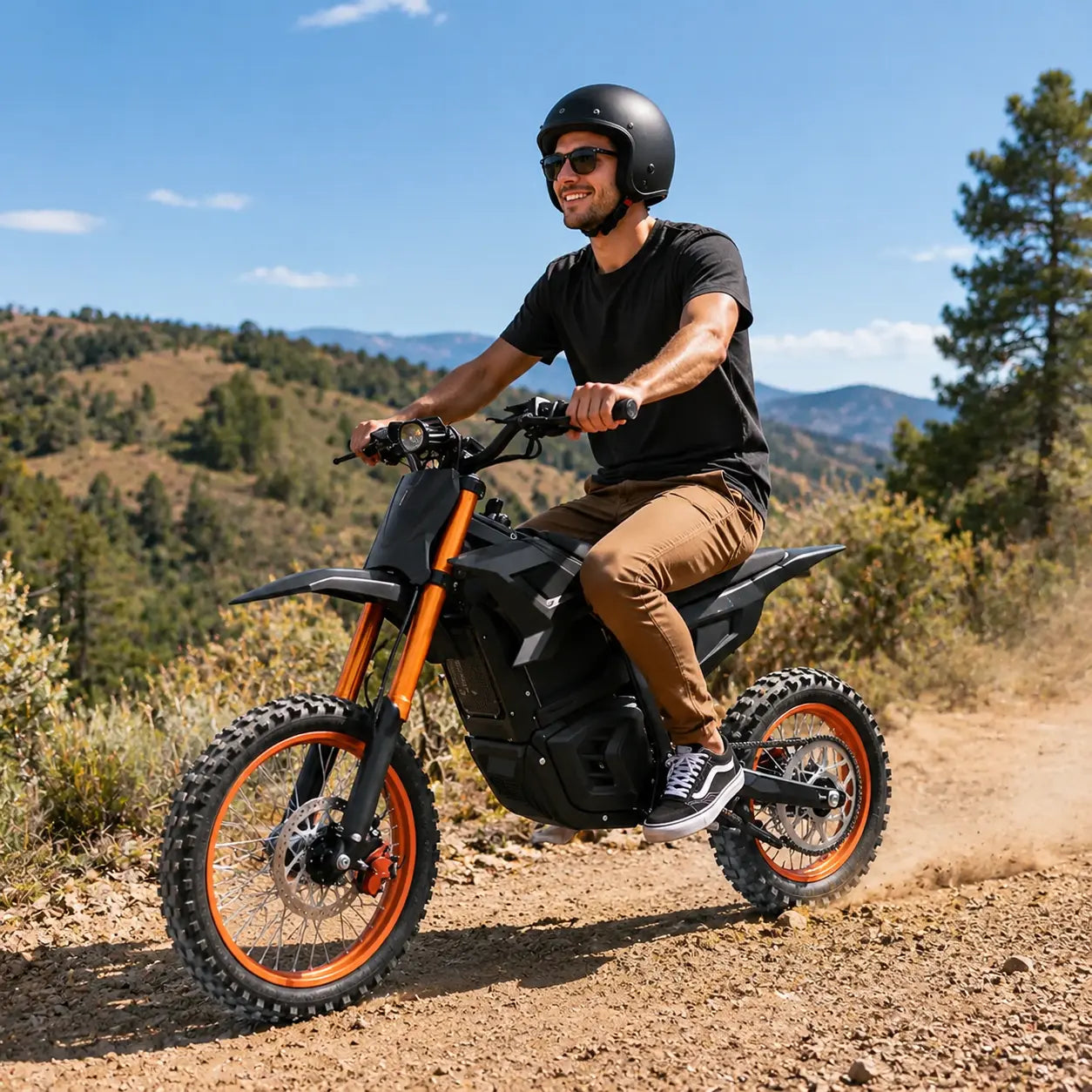 CEMOTO D02 Track High-Performance Electric Dirt Bike for Teens & Adults cemoto